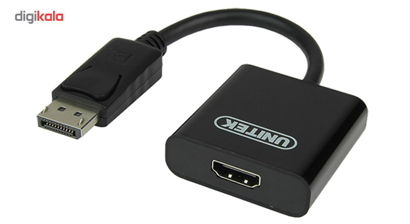 مبدل DisplayPort به درگاه ماده HDMI یونیتک مدل Y-5118DA 4 مبدل DisplayPort به درگاه ماده HDMI یونیتک مدل Y-5118DA