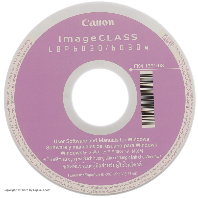 پرینتر لیزری کانن مدل imageCLASS LBP6033 15 پرینتر لیزری کانن مدل imageCLASS LBP6033