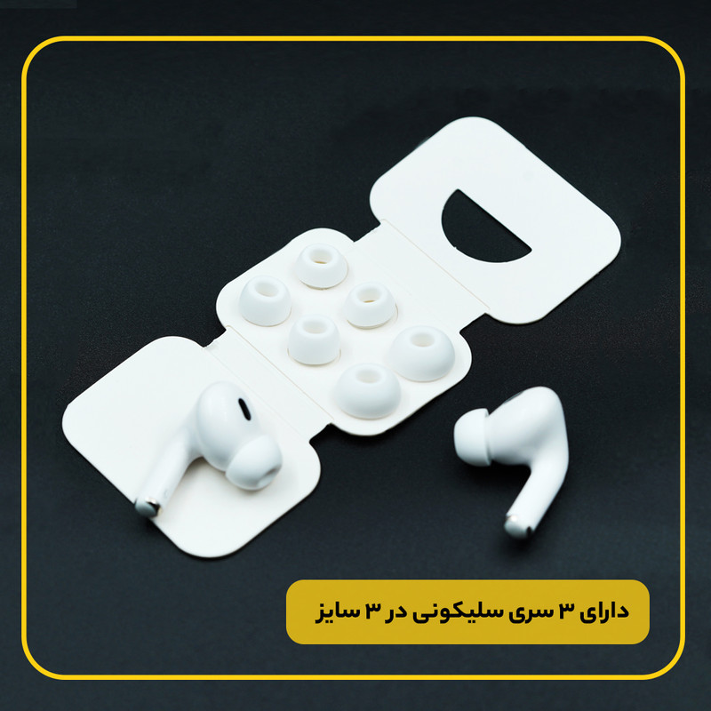 هدست بلوتوثی ریمکس مدل AirPods Pro 2 9 هدست بلوتوثی ریمکس مدل AirPods Pro 2