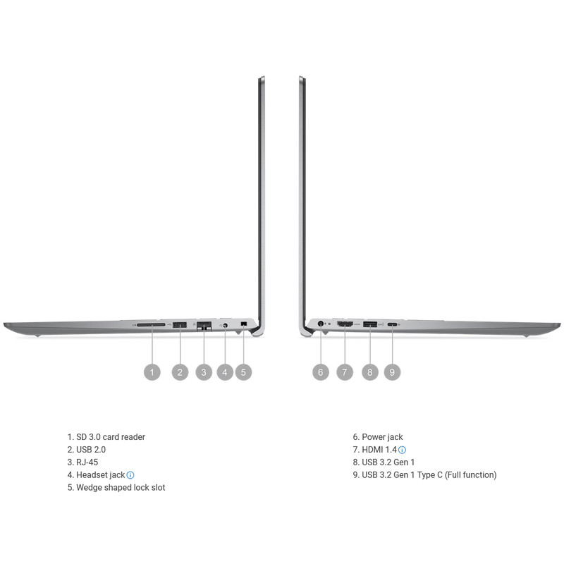 لپ تاپ 15.6 اینچی دل مدل Vostro 3530-i3 1305U-8GB DDR4 2666MHz-256GB SSD-IPS 120Hz-Fingerprint - کاستوم شده 8 لپ تاپ 15.6 اینچی دل مدل Vostro 3530-i3 1305U-8GB DDR4 2666MHz-256GB SSD-IPS 120Hz-Fingerprint - کاستوم شده