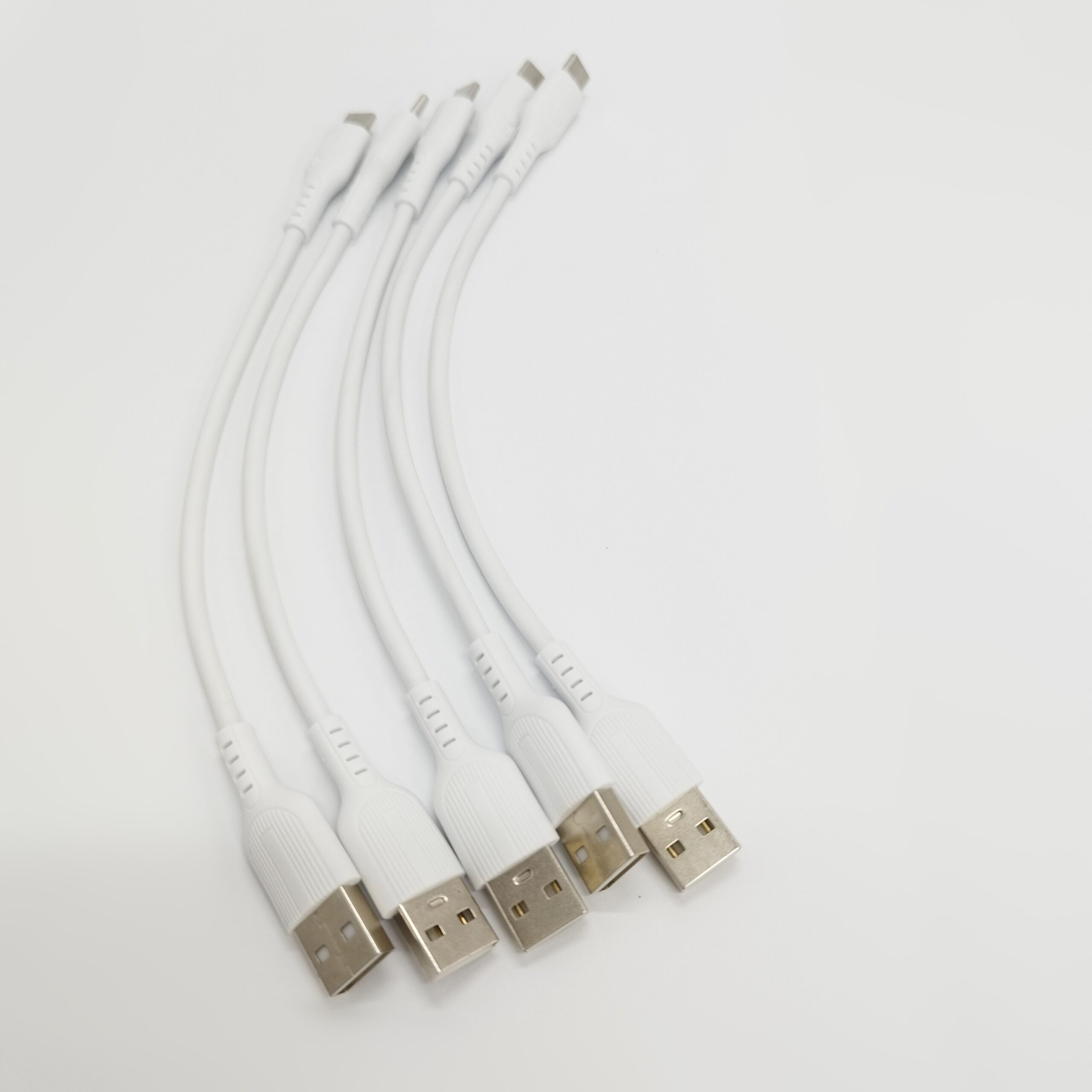 کابل شارژ فست تایپ سی 3 آمپر مدل CA-301 بیست سانتی متری 5 نمایش طول کامل کابل