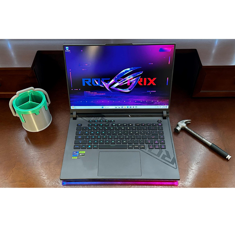 لپ تاپ 16 اینچی ایسوس مدل ROG Strix G16 G614JIR-N3009W-i9 14900HX-64GB DDR5 5600MHz-2TB SSD-RTX4070 8GB-WUXGA 165Hz-W - کاستوم شده 12 لپ تاپ 16 اینچی ایسوس مدل ROG Strix G16 G614JIR-N3009W-i9 14900HX-64GB DDR5 5600MHz-2TB SSD-RTX4070 8GB-WUXGA 165Hz-W - کاستوم شده