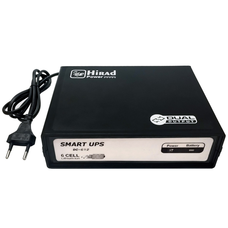 یو پی اس هوشمند مودم و دوربین مداربسته هیراد مدل DC-612 ظرفیت 32 ولت آمپر 12 ولت 9 یو پی اس هوشمند مودم و دوربین مداربسته هیراد مدل DC-612 ظرفیت 32 ولت آمپر 12 ولت