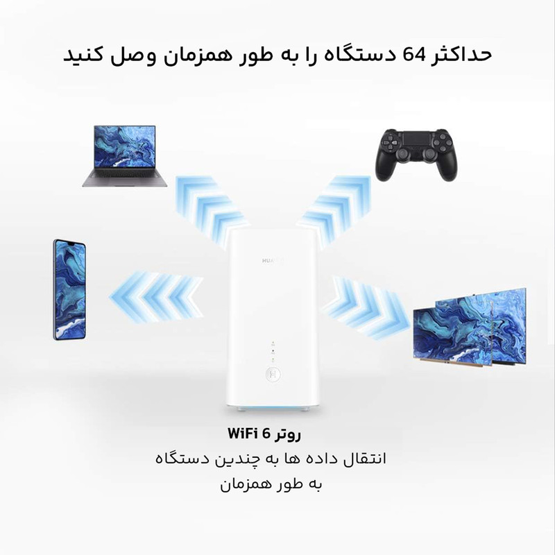 مودم 5G هوآوی مدل H122-373 5G CPE Pro 2 15 مودم 5G هوآوی مدل H122-373 5G CPE Pro 2