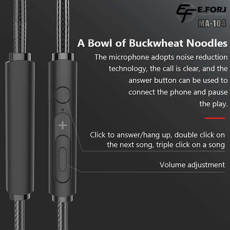 هندزفری ایفورج مدل MA-104C 10 هندزفری ایفورج مدل MA-104C
