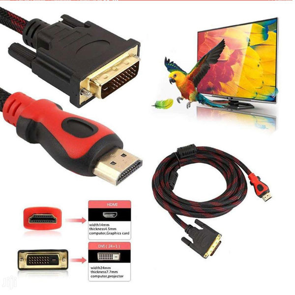 کابل تبدیل HDMI به DVI اسکار مدل HDDV-015 طول 1.5 متر 10 کابل تبدیل HDMI به DVI اسکار مدل HDDV-015 طول 1.5 متر