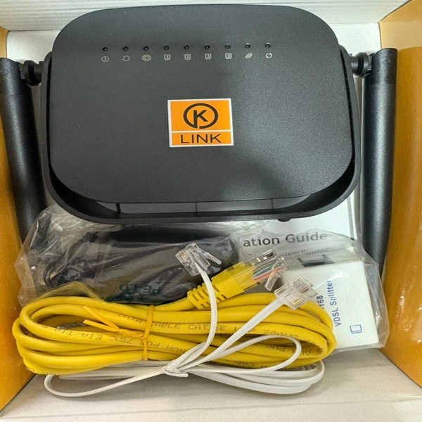 مودم +ADSL2 کی لینک مدل 124s 4 مودم +ADSL2 کی لینک مدل 124s