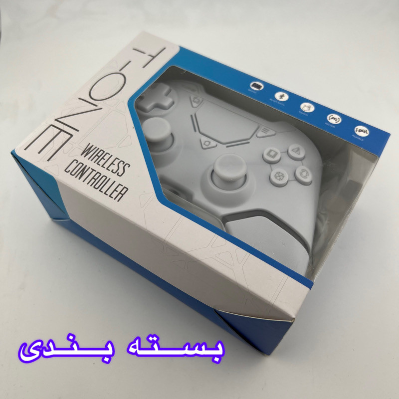 دسته بازی بی سیم مخصوص پلی استیشن 4 مدل T-1B 27 دسته بازی بی سیم مخصوص پلی استیشن 4 مدل T-1B