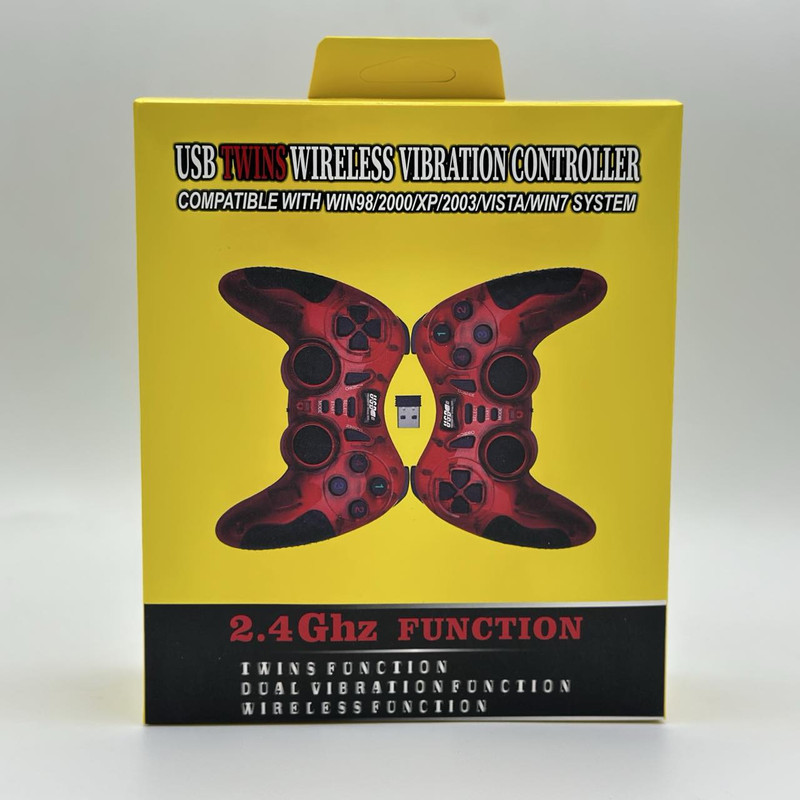 دسته بازی بیسیم مدل Twins بسته 2 عددی 10 دسته بازی بیسیم مدل Twins بسته 2 عددی