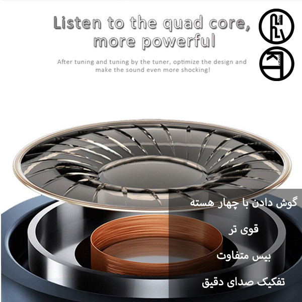 هندزفری سیمی کی تی مدل فرنگیس 5 هندزفری سیمی کی تی مدل فرنگیس