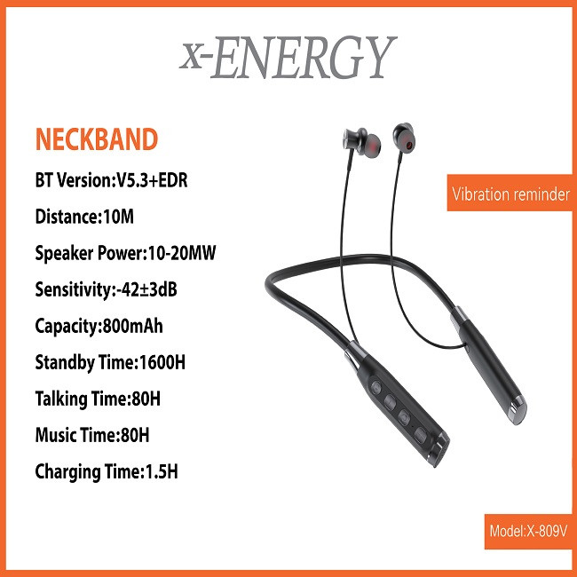 هدفون بلوتوثی ایکس انرژی مدل X-809 V 7 هدفون بلوتوثی ایکس انرژی مدل X-809 V