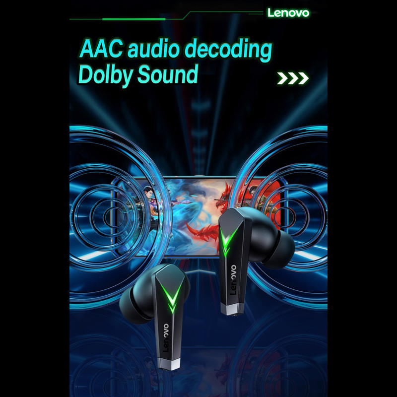 هدست مخصوص بازی بلوتوثی لنوو مدل Thinkplus Live Pods XT92 23 هدست مخصوص بازی بلوتوثی لنوو مدل Thinkplus Live Pods XT92