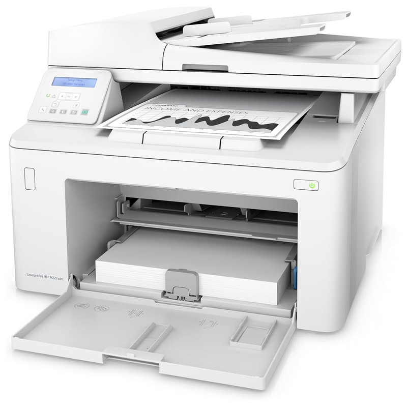 پرینتر چندکاره لیزری اچ پی مدل LaserJet Pro MFP M227sdn 9 پرینتر چندکاره لیزری اچ پی مدل LaserJet Pro MFP M227sdn