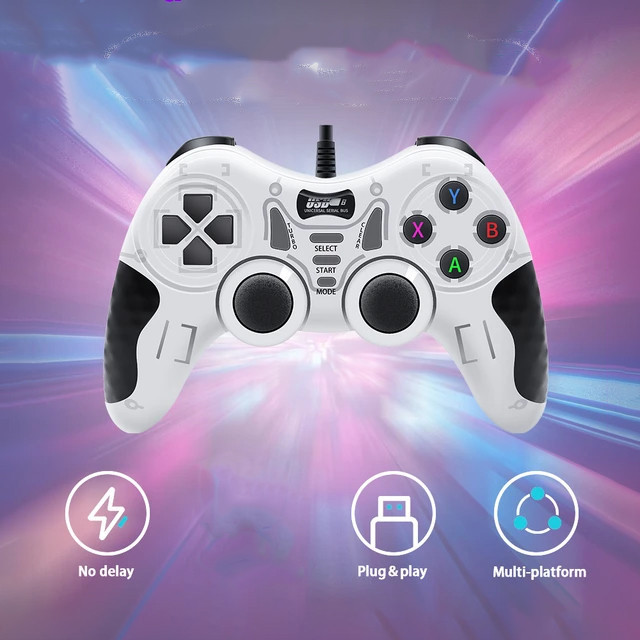 دسته بازی مدل HS-USB122 4 دسته بازی مدل HS-USB122