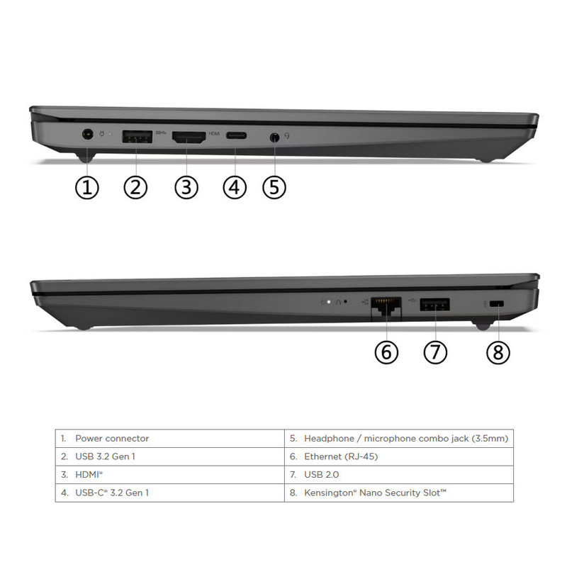 لپ تاپ 15.6 اینچی لنوو مدل V15 G4 IRU-i7 13620H-16GB DDR4 3200MHz-1TB SSD-TN-W - کاستوم شده 11 لپ تاپ 15.6 اینچی لنوو مدل V15 G4 IRU-i7 13620H-16GB DDR4 3200MHz-1TB SSD-TN-W - کاستوم شده