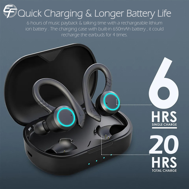 هندزفری بلوتوثی ایفورج مدل MA-buds02 5 هندزفری بلوتوثی ایفورج مدل MA-buds02