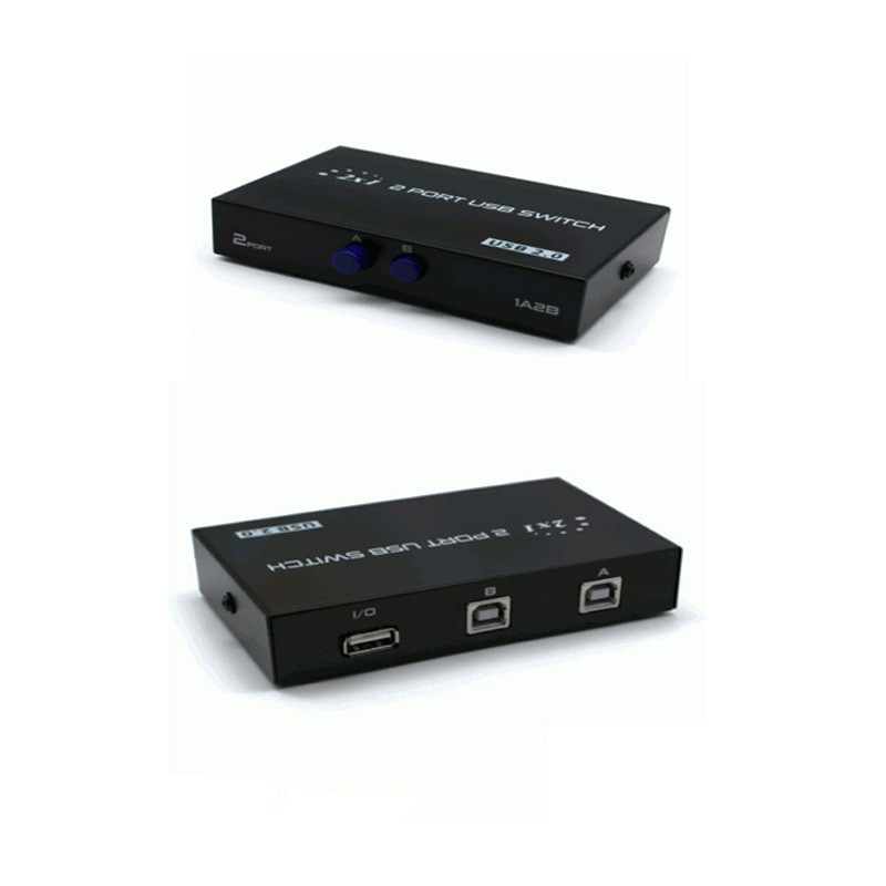 هاب سوئیچ 2 پورت پرینتر مدل USB دستی 4 هاب سوئیچ 2 پورت پرینتر مدل USB دستی