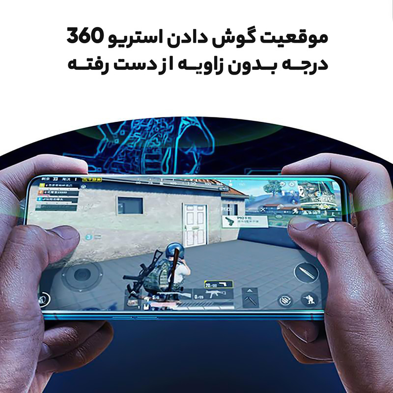 هدفون مخصوص بازی بلوتوثی مدل k55 5 هدفون مخصوص بازی بلوتوثی مدل k55