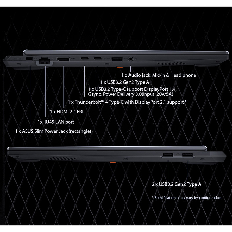 لپ تاپ 16 اینچی ایسوس مدل TUF Gaming F16 FX608JMR-RV030-i7 14650HX-32GB DDR5 5600MHz-2TB SSD-RTX5060 8GB-FHD 165Hz - کاستوم شده 11 لپ تاپ 16 اینچی ایسوس مدل TUF Gaming F16 FX608JMR-RV030-i7 14650HX-32GB DDR5 5600MHz-2TB SSD-RTX5060 8GB-FHD 165Hz - کاستوم شده