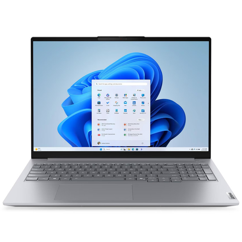 لپ تاپ 16 اینچی لنوو مدل ThinkBook 16 G8 IAL-Core Ultra 7 255H-16GB DDR5 5600MHz-1TB SSD-IPS 60Hz-Backlit-Fingerprint به همراه کیف - کاستوم شده 3 لپ تاپ 16 اینچی لنوو مدل ThinkBook 16 G8 IAL-Core Ultra 7 255H-16GB DDR5 5600MHz-1TB SSD-IPS 60Hz-Backlit-Fingerprint به همراه کیف - کاستوم شده