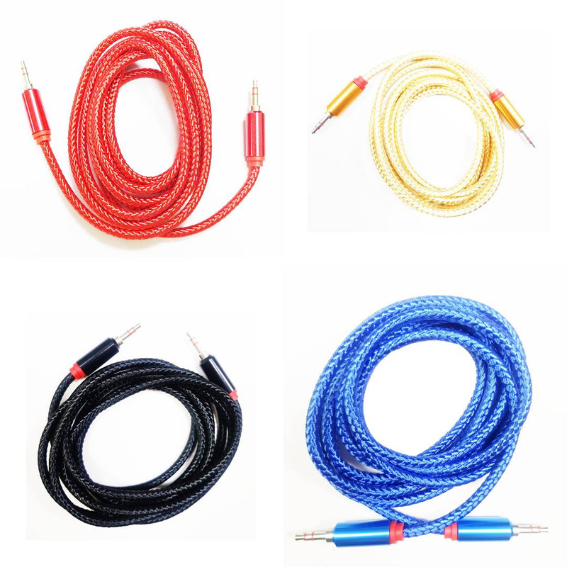 کابل AUX مکا مدل M-2SAM طول 2 متر 4 کابل AUX مکا مدل M-2SAM طول 2 متر