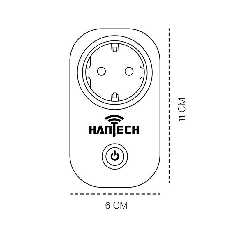 پریز هوشمند هانتک مدل سیم کارتی 4 پریز هوشمند هانتک مدل سیم کارتی