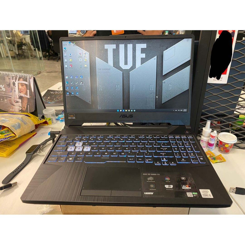 لپ تاپ 15.6 اینچی ایسوس مدل TUF Gaming A15 FA506NFR-HN064-R7 7435HS-16GB DDR5-512GB SSD-RTX2050-FHD 9 لپ تاپ 15.6 اینچی ایسوس مدل TUF Gaming A15 FA506NFR-HN064-R7 7435HS-16GB DDR5-512GB SSD-RTX2050-FHD