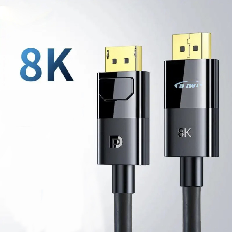 کابل تبدیل DisplayPort دی نت مدل DT_4O5_8K طول 1.5 متر 4 کابل تبدیل DisplayPort دی نت مدل DT_4O5_8K طول 1.5 متر