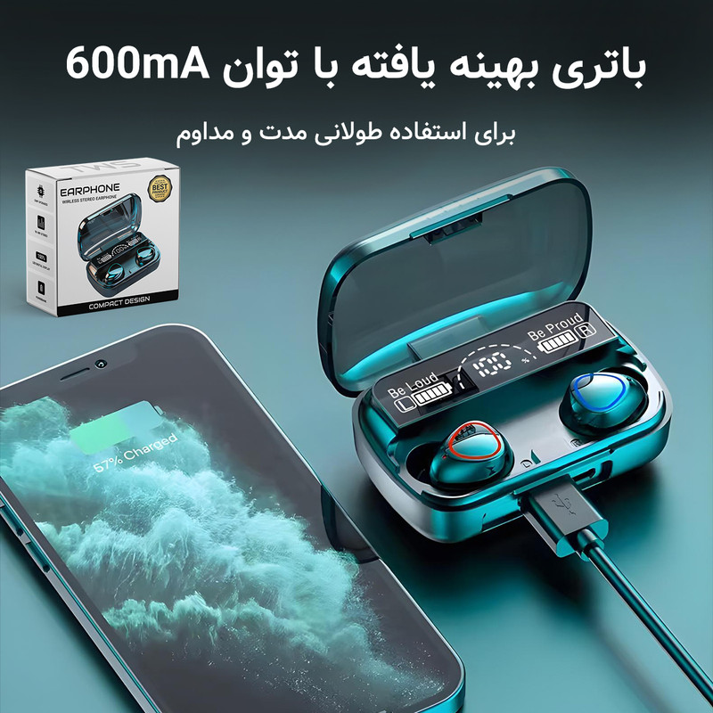 هدفون بلوتوثی مدل WIRLESS STEREO EARPHONE 7 هدفون بلوتوثی مدل WIRLESS STEREO EARPHONE