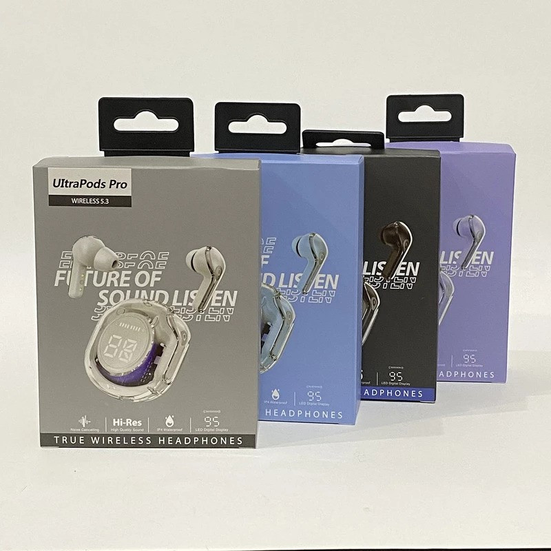 هدفون بلوتوثی مدل air pods Ultrapods PR0 ORIG 5 هدفون بلوتوثی مدل air pods Ultrapods PR0 ORIG