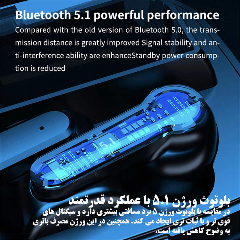 هدفون بلوتوثی مدل M19 5 هدفون بلوتوثی مدل M19