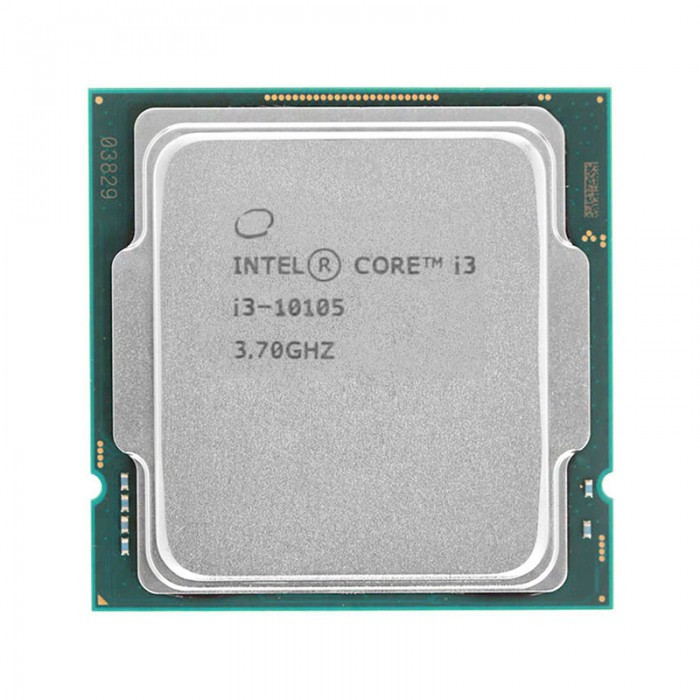 پردازنده مرکزی اینتل سری Comet Lake مدل Core i3-10105 تری 3 پردازنده مرکزی اینتل سری Comet Lake مدل Core i3-10105 تری