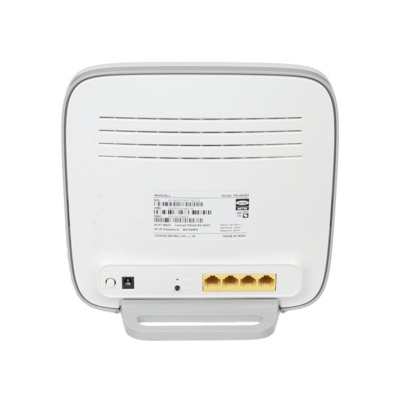 مودم 3G/4G ایرانسل مدل FD-i40-E2 به همراه سیم کارت و 60 گیگ اینترنت 3 ماهه 4 مودم 3G/4G ایرانسل مدل FD-i40-E2 به همراه سیم کارت و 60 گیگ اینترنت 3 ماهه