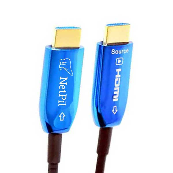 کابل HDMI فیبر نوری نت پیل مدل HDFB10 ده متر 9 کابل HDMI فیبر نوری نت پیل مدل HDFB10 ده متر