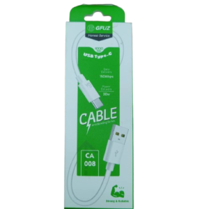 شارژ فست تایپ سی برند GFUZ مدل CA ۰۰۸ ۶A 4